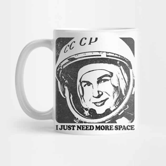 I Just Need More Space / Humorous Retro Space Design by DankFutura